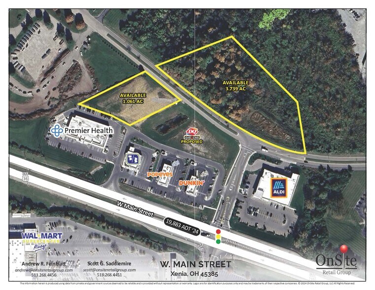 Primary Photo Of W Main St, Xenia Land For Lease