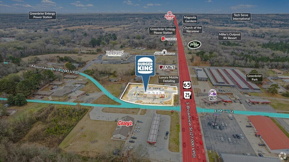 More Photos Of 1 N Broadview St, Greenbrier Fast Food For Sale