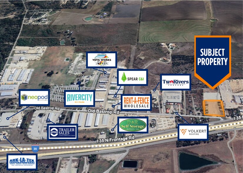 Primary Photo Of 8197 Old Bastrop Rd, New Braunfels Land For Lease