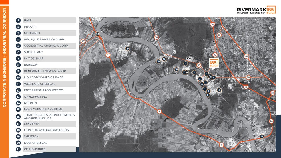 More Photos Of Rivermark 185, Geismar Unknown For Lease