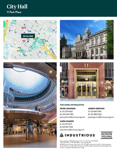 More Photos Of 11 Park Pl, New York Office For Lease