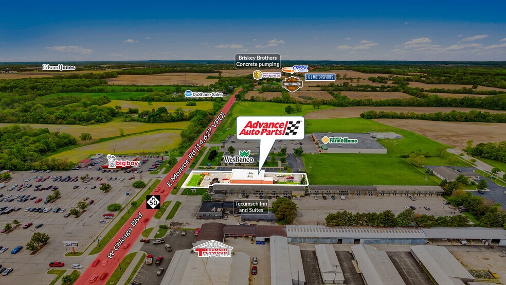 More Photos Of 1447 W Chicago Blvd, Tecumseh Freestanding For Sale