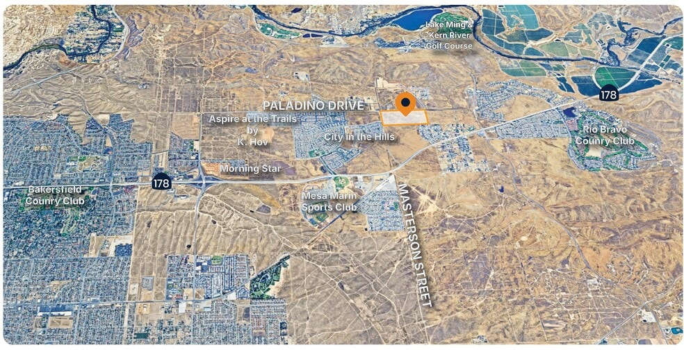 Primary Photo Of 11303 Paladino Drive, Bakersfield Land For Sale