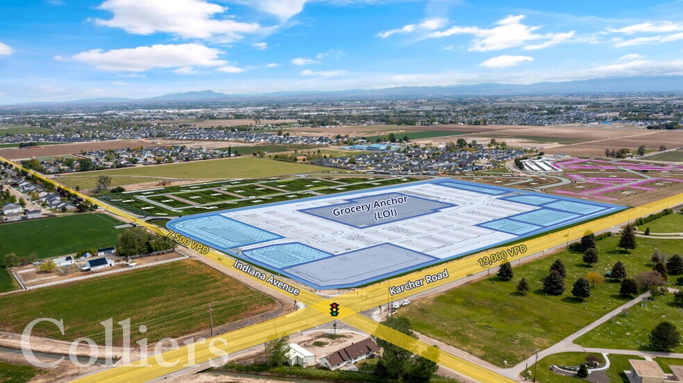 Primary Photo Of NEC Karcher Rd & Indiana ave, Caldwell Land For Sale