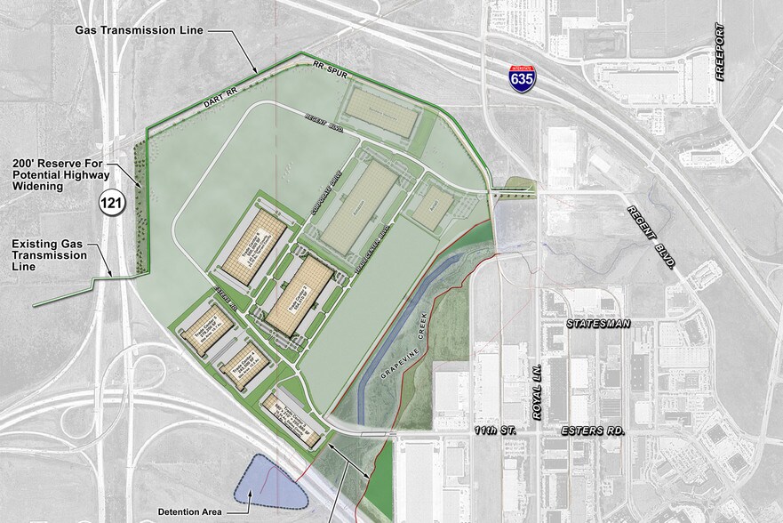 More Photos Of 1040 Trade Ave, Dallas Distribution For Lease