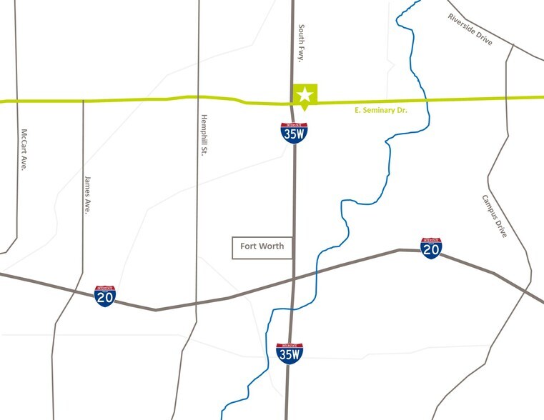 More Photos Of 800 E Seminary Dr, Fort Worth Storefront For Sale