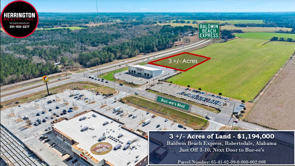 Primary Photo Of Baldwin Beach Express, Robertsdale Land For Sale