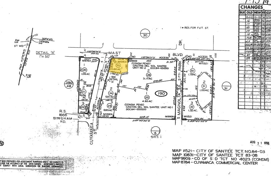 More Photos Of 9755 Cuyamaca St, Santee Land For Sale