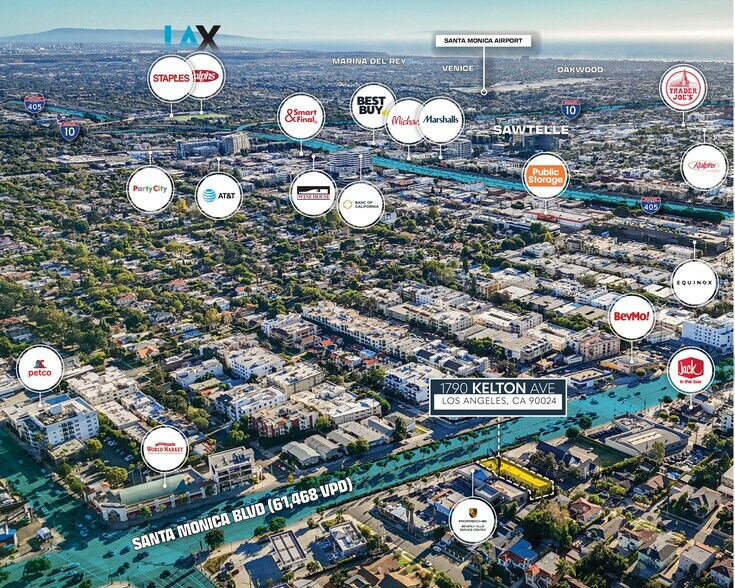 More Photos Of 1790-1796 Kelton Ave, Los Angeles Storefront For Sale