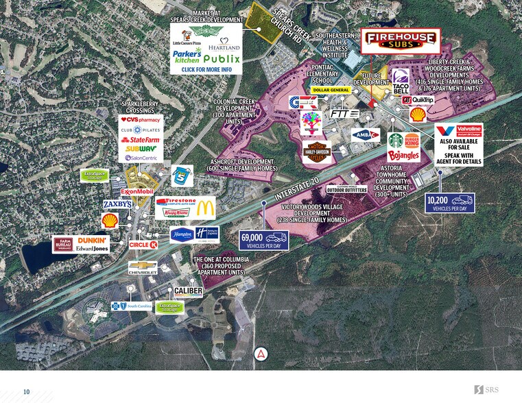 More Photos Of 574 Spears Creek Church Rd, Elgin General Retail For Sale