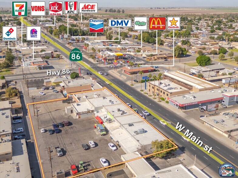 Primary Photo Of 144 Main St, Brawley General Retail For Sale