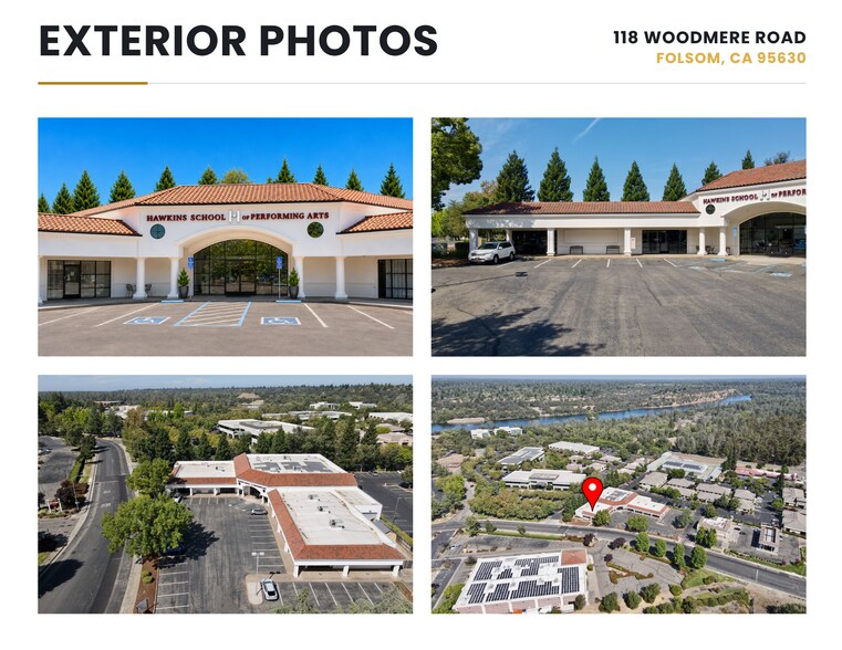More Photos Of 118 Woodmere Rd, Folsom Freestanding For Lease