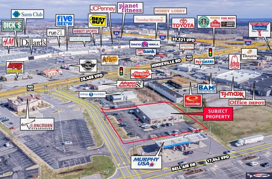 More Photos Of 5134 Hinkleville Rd, Paducah Freestanding For Lease