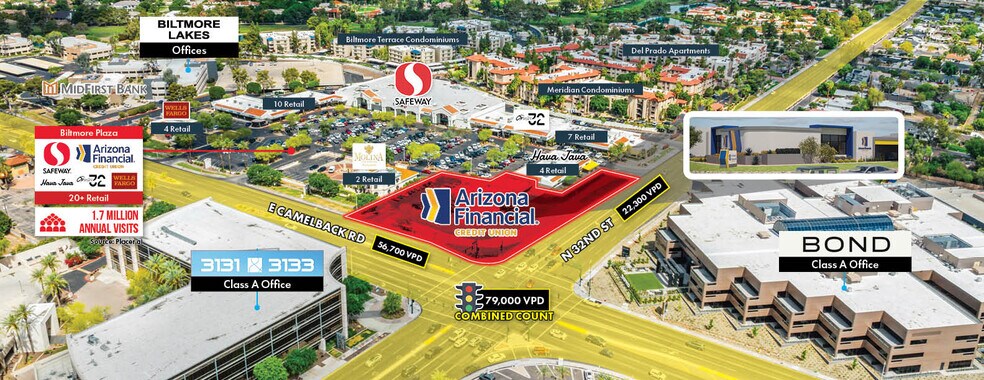 More Photos Of 3178 E Camelback Rd, Phoenix Bank For Sale