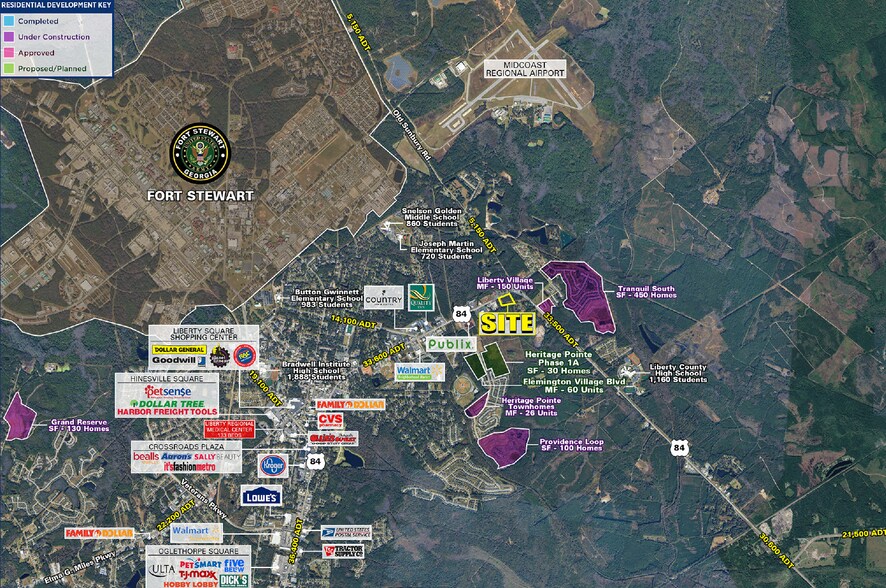 Primary Photo Of 1739 Oglethorpe Highway, Hinesville Land For Lease