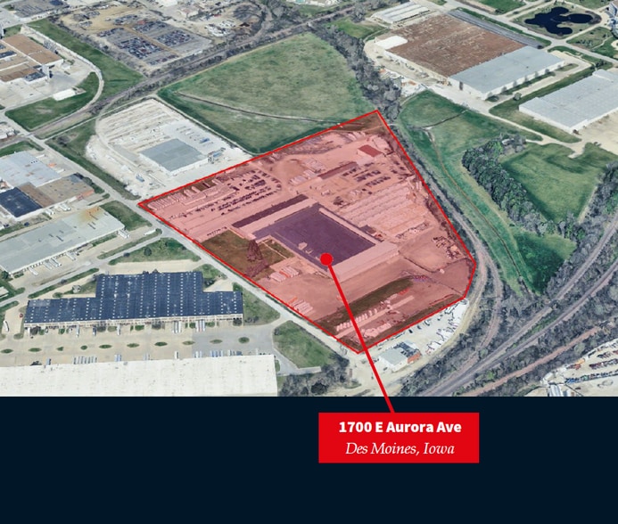 Primary Photo Of 1700 E Aurora Ave, Des Moines Warehouse For Lease