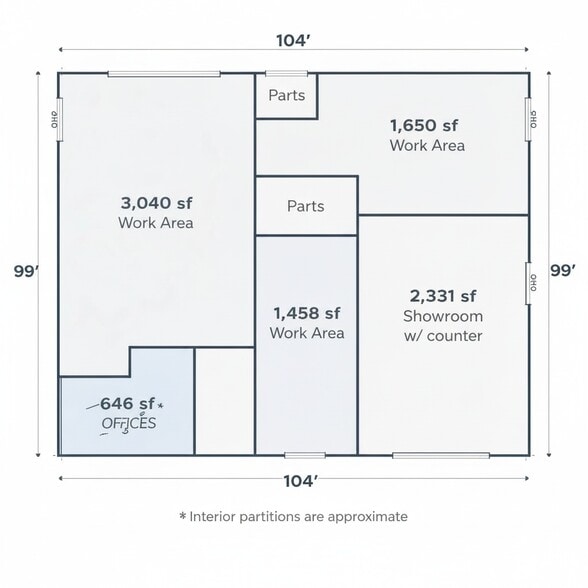 More Photos Of 115 Mary St, Johnson City Flex For Lease