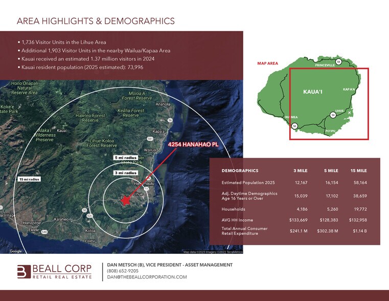 More Photos Of 4254 Hanahao Pl Hanahao, Lihue Showroom For Lease