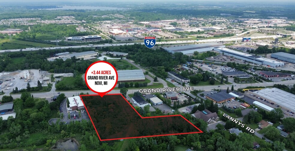 Primary Photo Of Grand River Ave, Novi Land For Sale