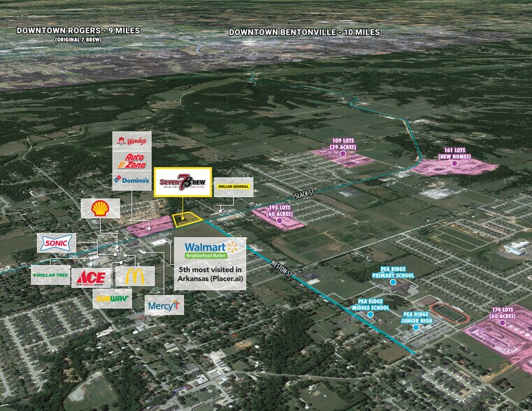 More Photos Of 501 Slack St, Pea Ridge General Retail For Sale