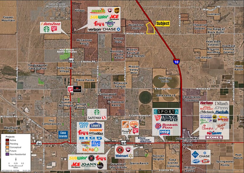 More Photos Of NWC I-10 & McCartney Rd, Casa Grande Land For Sale