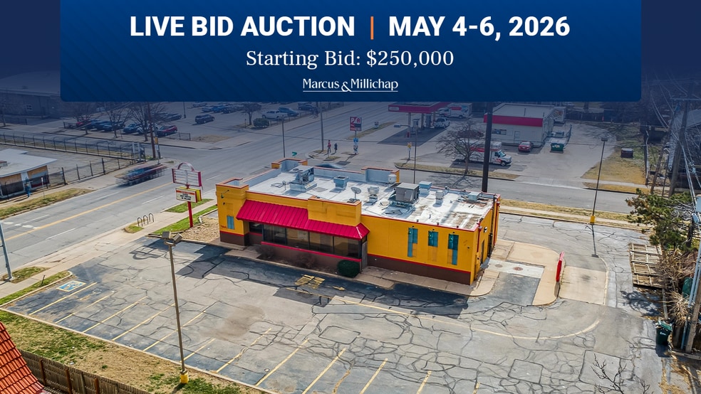 Primary Photo Of 1211 N Broadway St, Wichita Fast Food For Sale