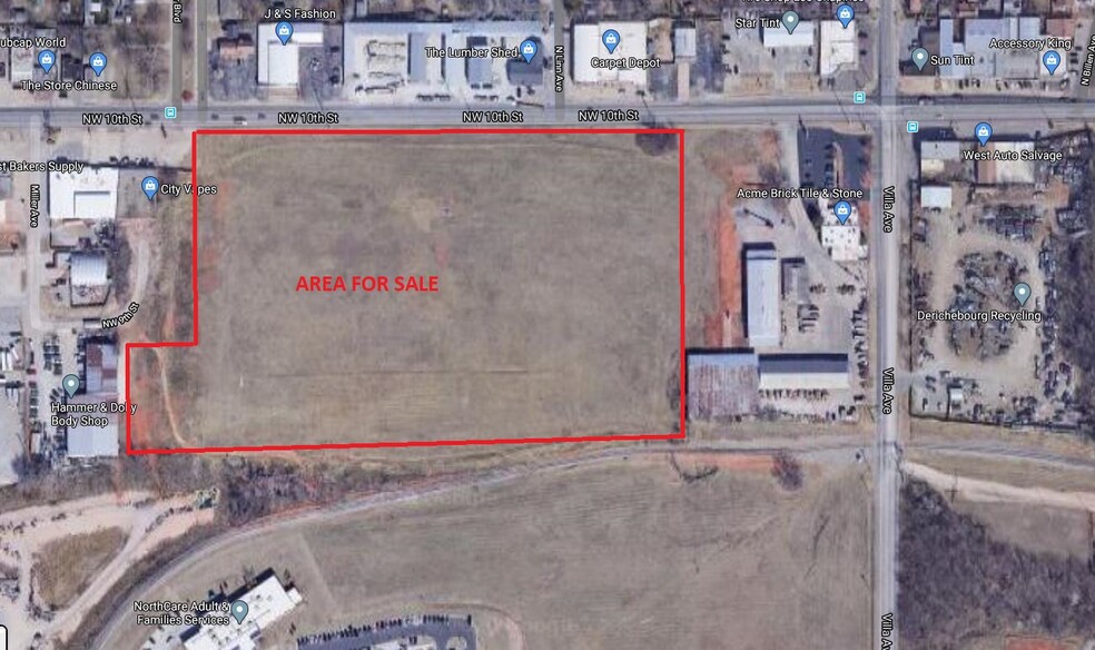 Primary Photo Of 2500 NW 10th St, Oklahoma City Land For Sale