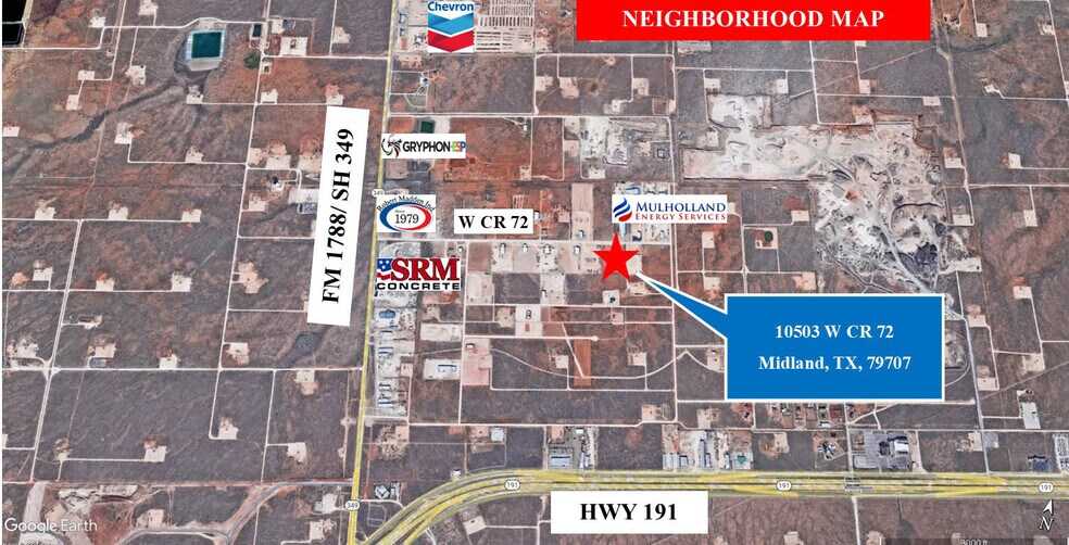 More Photos Of 10503 W County Rd 72, Midland Warehouse For Lease