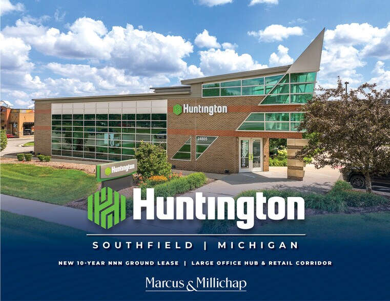 Primary Photo Of 24805 W 12 Mile Rd, Southfield Bank For Sale