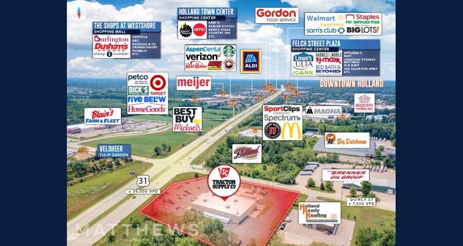 More Photos Of 12891 Quincy St, Holland General Retail For Sale