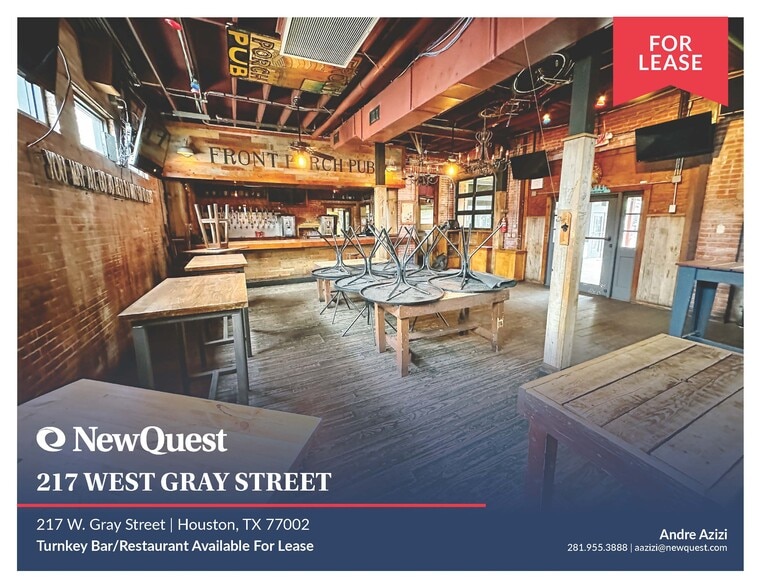 More Photos Of 217 W Gray St, Houston Restaurant For Lease