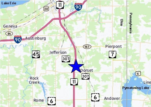 More Photos Of 2234 State Route 307, Jefferson Land For Lease