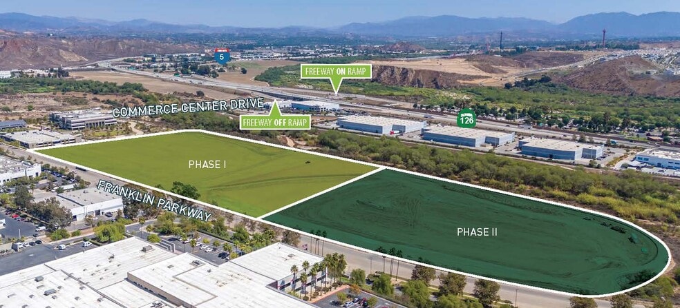 More Photos Of SE Corner of Franklin Pkwy. & Braxton Ave., Valencia Industrial For Lease