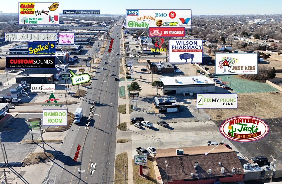 More Photos Of 904 S Air Depot Blvd, Oklahoma City General Retail For Sale