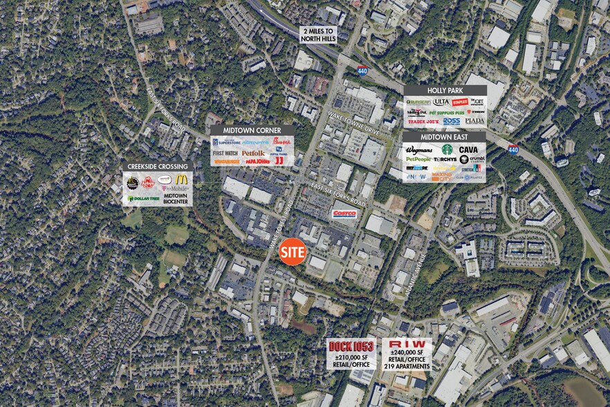 More Photos Of 508-512 Creekside Dr, Raleigh Land For Lease
