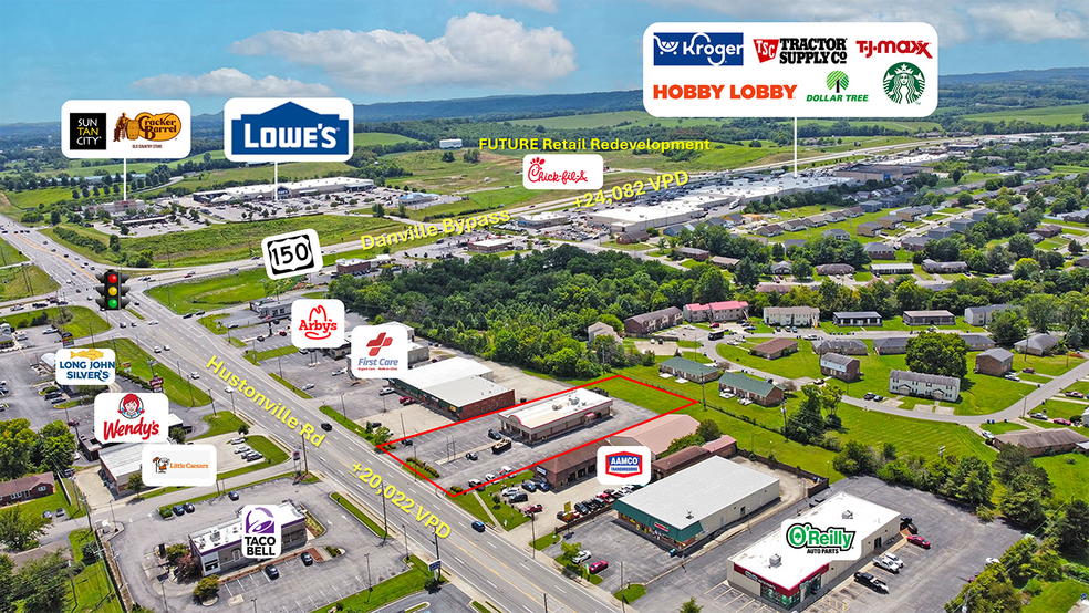 More Photos Of 1565 Hustonville Rd, Danville Restaurant For Lease