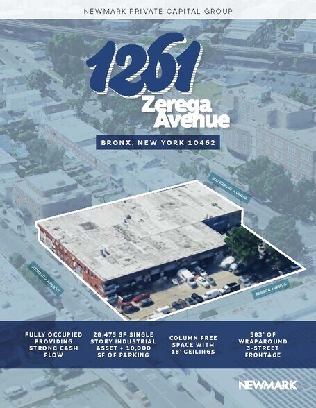 Primary Photo Of 1261 Zerega Ave, Bronx Industrial For Sale