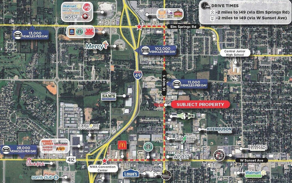 More Photos Of 370 S 40th St, Springdale Warehouse For Lease