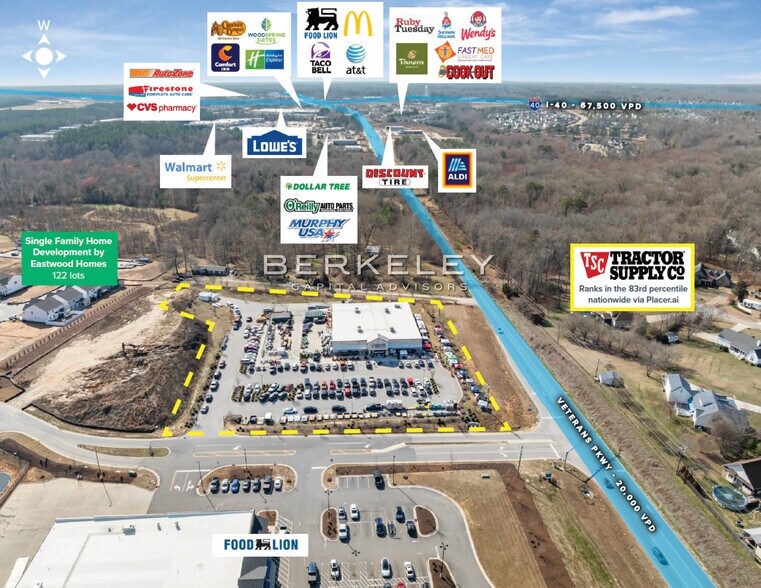 More Photos Of 4255 NC-42 W, Garner Freestanding For Sale