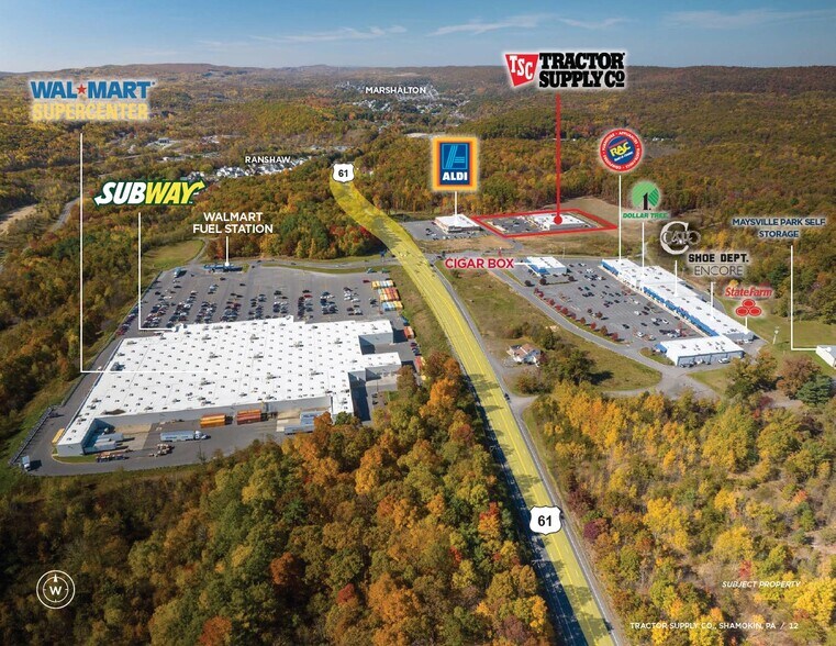 More Photos Of 9275 PA-61, Shamokin General Retail For Sale