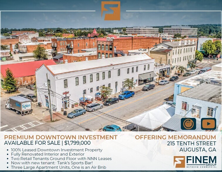 More Photos Of 215 10th St, Augusta General Retail For Sale
