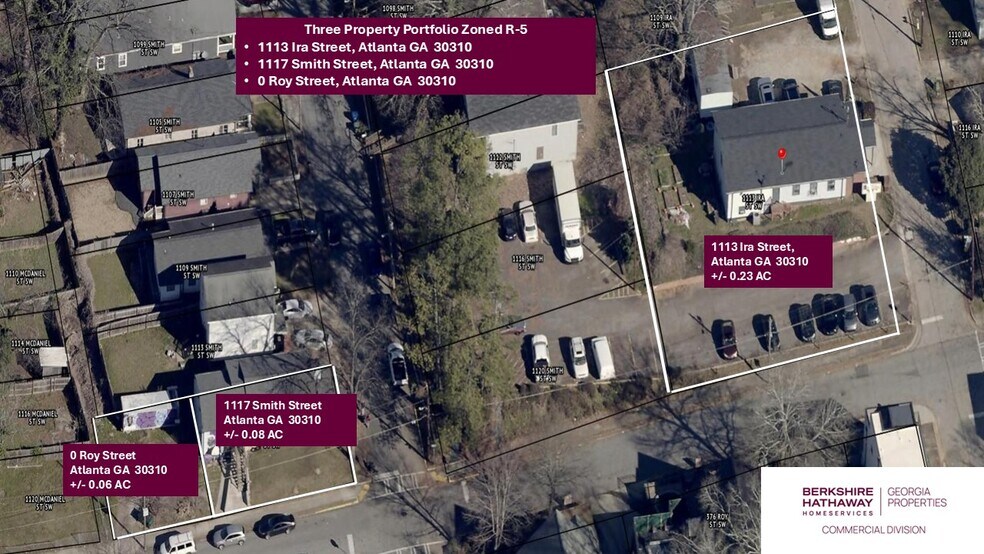 Primary Photo Of 1113 Ira St SW, Atlanta Land For Sale