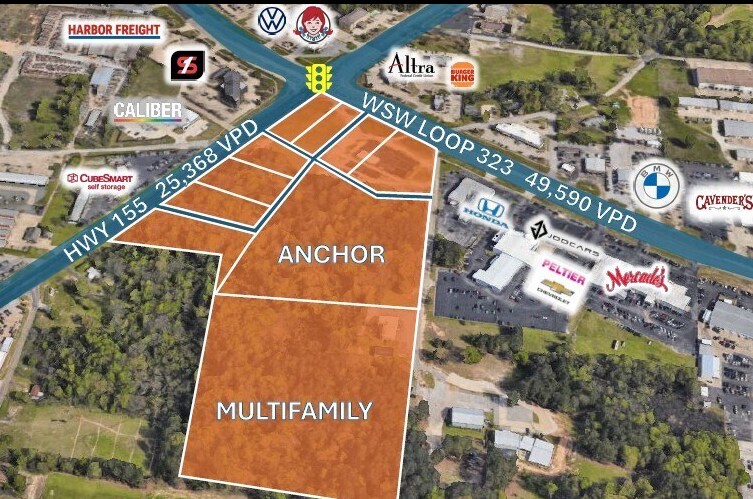 More Photos Of 12229 State Hwy 155 hwy, Tyler Land For Lease