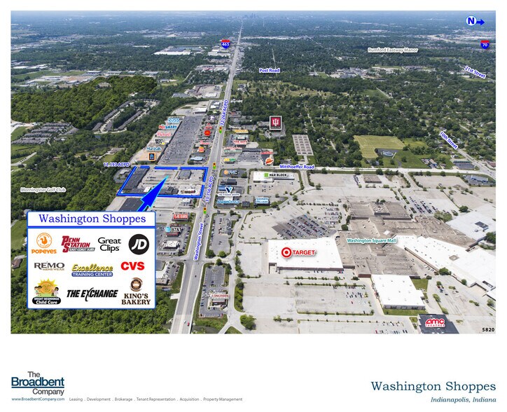 More Photos Of 10009-10085 E Washington St, Indianapolis Freestanding For Lease