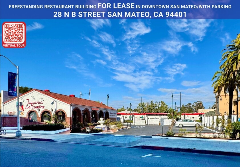 More Photos Of 28 N B St, San Mateo Restaurant For Lease