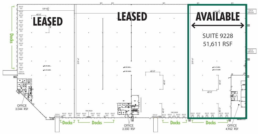More Photos Of 9202-9214 E 33rd St, Indianapolis Warehouse For Lease