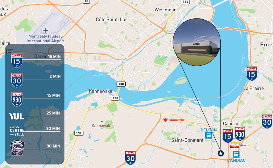 More Photos Of Chemin Saint-Francois-Xavier and Rue Goodfellow, Delson Land For Sale