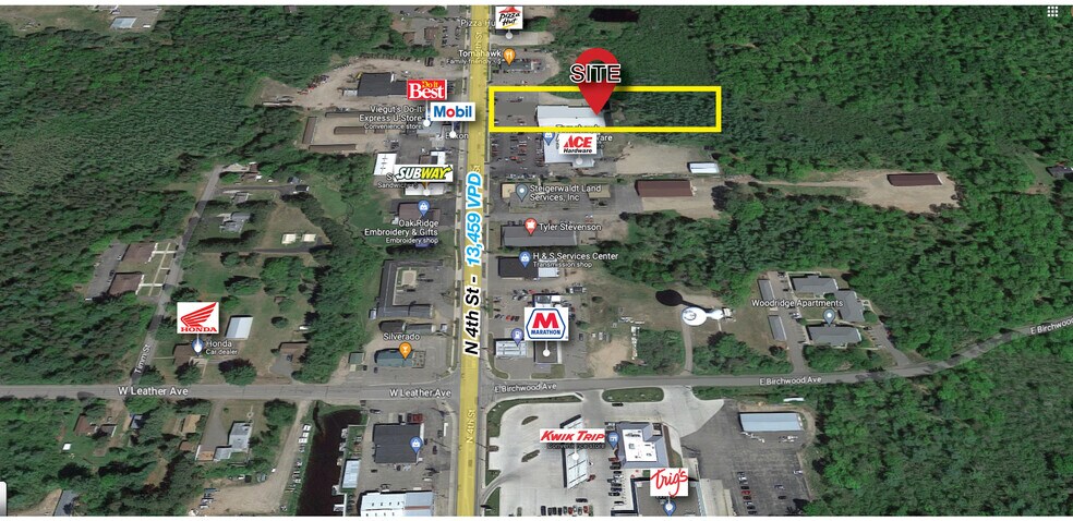 More Photos Of 990 N 4th St, Tomahawk Storefront For Lease