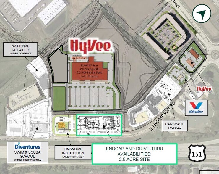 More Photos Of Hwy 151 @ S Thompson Rd, Sun Prairie Land For Lease