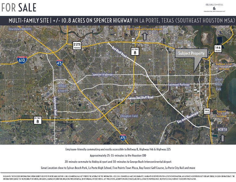 More Photos Of Spencer Hwy @ Boyett Street, La Porte Land For Sale